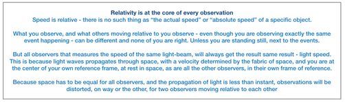 facts about relativity